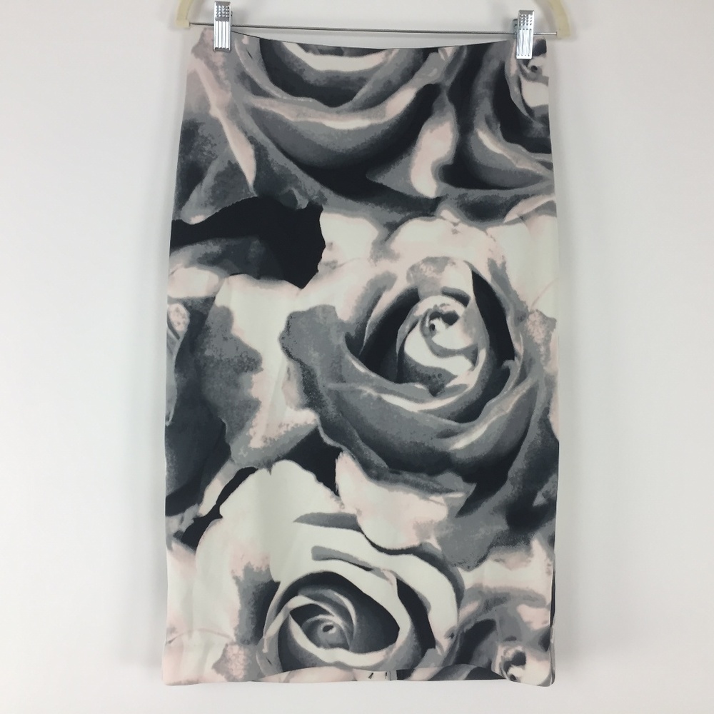 Worthington Womens Pencil Skirt Size 8 Floral